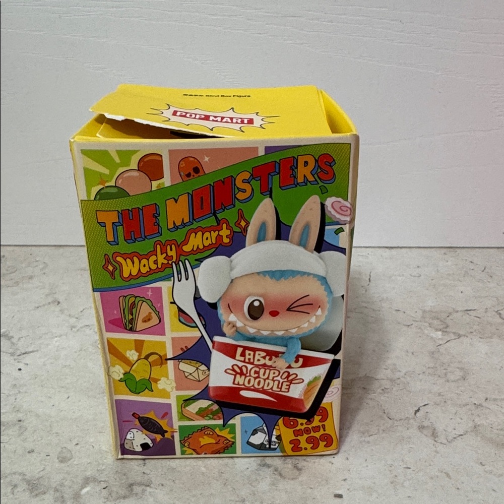 New Labubu Pop Mart The Monsters Wacky Mart Figure